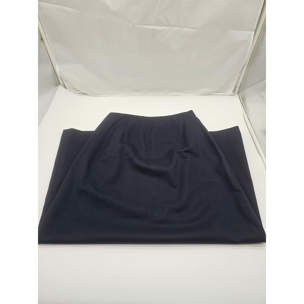 Elegant Black A-Line Skirt